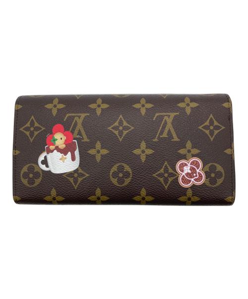 LOUIS VUITTON（ルイ ヴィトン）LOUIS VUITTON (ルイ ヴィトン) ポルトフォイユ サラ NM ベージュ サイズ:表記なしの古着・服飾アイテム