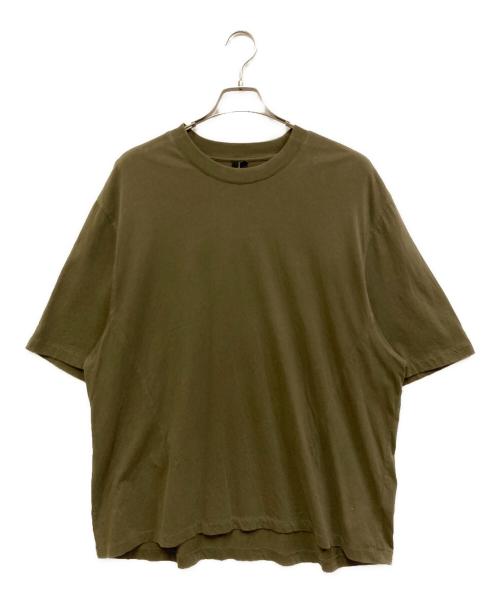 entire studios（エンタイアスタジオ）ENTIRE STUDIOS (エンタイアスタジオ) DART TEE カーキ サイズ:SIZE XLの古着・服飾アイテム