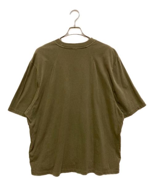 entire studios（エンタイアスタジオ）ENTIRE STUDIOS (エンタイアスタジオ) DART TEE カーキ サイズ:SIZE XLの古着・服飾アイテム