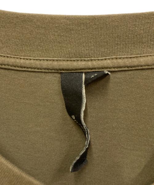 entire studios（エンタイアスタジオ）ENTIRE STUDIOS (エンタイアスタジオ) DART TEE カーキ サイズ:SIZE XLの古着・服飾アイテム