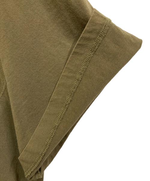entire studios（エンタイアスタジオ）ENTIRE STUDIOS (エンタイアスタジオ) DART TEE カーキ サイズ:SIZE XLの古着・服飾アイテム