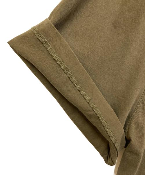 entire studios（エンタイアスタジオ）ENTIRE STUDIOS (エンタイアスタジオ) DART TEE カーキ サイズ:SIZE XLの古着・服飾アイテム