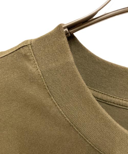 entire studios（エンタイアスタジオ）ENTIRE STUDIOS (エンタイアスタジオ) DART TEE カーキ サイズ:SIZE XLの古着・服飾アイテム