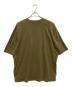 ENTIRE STUDIOS (エンタイアスタジオ) DART TEE カーキ サイズ:SIZE XL：4500円
