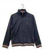 BURBERRY BLACK LABELバーバリーブラックレーベル）の古着「トラックジャケット」｜ブラック