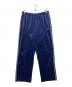 adidas originals（アディダスオリジナル）の古着「ベロアトラックパンツ」｜ネイビー