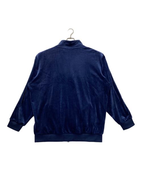 adidas Originals（アディダスオリジナル）adidas originals (アディダスオリジナル) ベロアトラックジャケット ネイビー サイズ:SIZE 3XLの古着・服飾アイテム