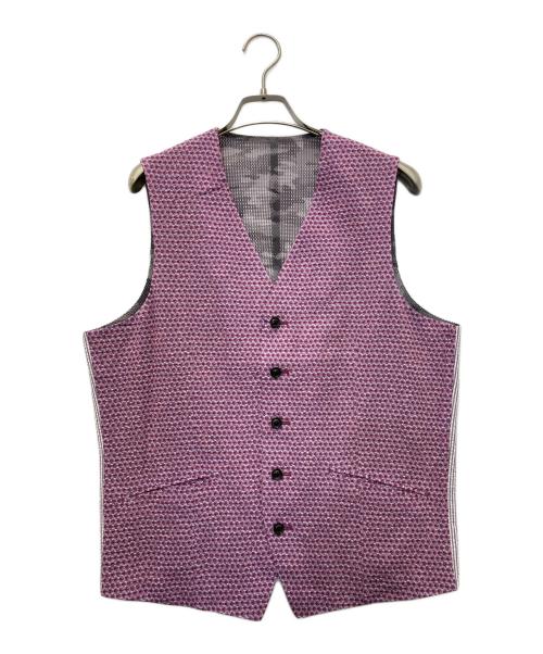 MAURIZIO BALDASSARI（マウリツィオバルダサーリ）MAURIZIO BALDASSARI (マウリツィオバルダサーリ) ベスト ピンク サイズ:48 未使用品の古着・服飾アイテム