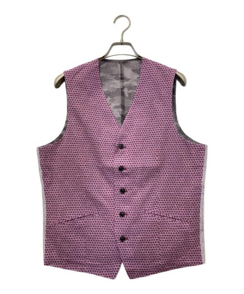 MAURIZIO BALDASSARI（マウリツィオバルダサーリ）MAURIZIO BALDASSARI (マウリツィオバルダサーリ) ベスト ピンク サイズ:48 未使用品の古着・服飾アイテム