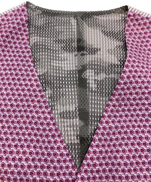 MAURIZIO BALDASSARI（マウリツィオバルダサーリ）MAURIZIO BALDASSARI (マウリツィオバルダサーリ) ベスト ピンク サイズ:48 未使用品の古着・服飾アイテム