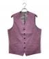MAURIZIO BALDASSARI（マウリツィオバルダサーリ）の古着「ベスト」｜ピンク