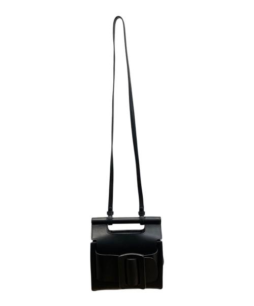 BOYY（ボーイ）BOYY (ボーイ) レザーショルダーバッグ ブラックの古着・服飾アイテム