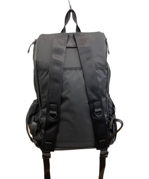 ear PAPILLONNER（イアパピヨネ）ear PAPILLONNER (イアパピヨネ) BURLAP OUTFITTER (バーラップアウトフィッター) 撥水レザーコンビライトリュック ブラックの古着・服飾アイテム