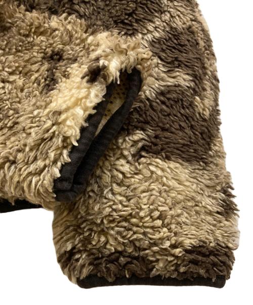 EVISU（エヴィス）EVISU (エヴィス) ボアジャケット/フリースジャケット ベージュ サイズ:34の古着・服飾アイテム