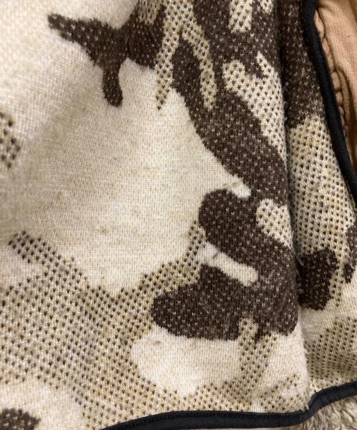 EVISU（エヴィス）EVISU (エヴィス) ボアジャケット/フリースジャケット ベージュ サイズ:34の古着・服飾アイテム