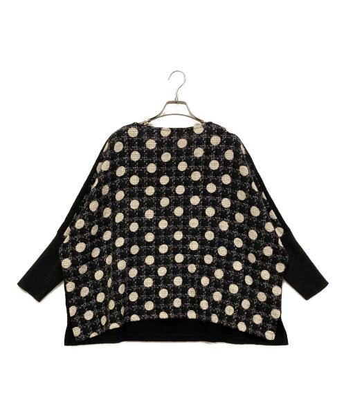 BEARDSLEY（ビアズリー）BEARDSLEY (ビアズリー) ウールカットソー ブラック サイズ:SIZE Freeの古着・服飾アイテム