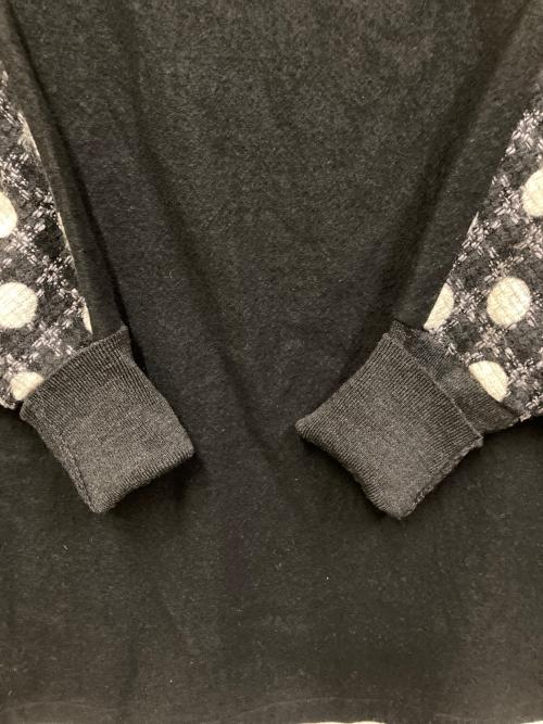 BEARDSLEY（ビアズリー）BEARDSLEY (ビアズリー) ウールカットソー ブラック サイズ:SIZE Freeの古着・服飾アイテム