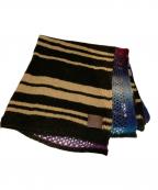 Vivienne Westwoodヴィヴィアンウエストウッド）の古着「モヘヤ混マフラー」｜パープル×ブラック