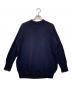 MACPHEE (マカフィー) ラムカシミヤクルーネックプルオーバー ネイビー サイズ:M：4000円
