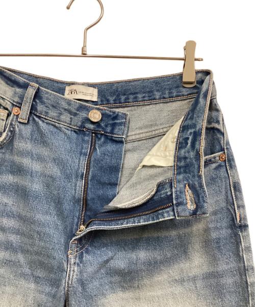 ZARA（ザラ）ZARA (ザラ) バギーフレアデニムパンツ インディゴ サイズ:40の古着・服飾アイテム