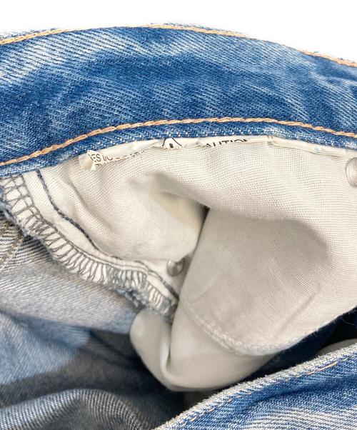 ZARA（ザラ）ZARA (ザラ) バギーフレアデニムパンツ インディゴ サイズ:40の古着・服飾アイテム