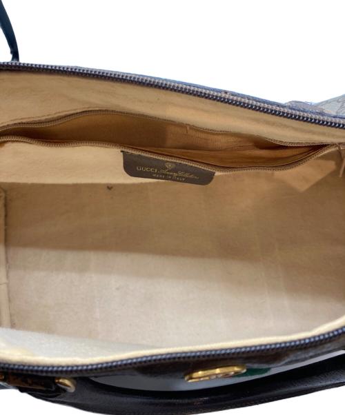 GUCCI（グッチ）GUCCI (グッチ) GGシェリーラインボストンバッグ ベージュの古着・服飾アイテム