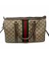 GUCCI (グッチ) GGシェリーラインボストンバッグ ベージュ：23000円