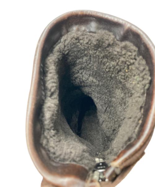 CHANEL（シャネル）CHANEL (シャネル) ココマークムートンブーツ ブラウン サイズ:37の古着・服飾アイテム