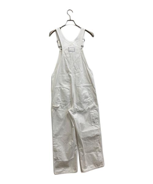 R.H.Vintage（ロンハーマン・ヴィンテージ）R.H.Vintage (ロンハーマン・ヴィンテージ) デニムオーバーオール ホワイト サイズ:XSの古着・服飾アイテム