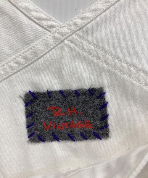 R.H.Vintage（ロンハーマン・ヴィンテージ）R.H.Vintage (ロンハーマン・ヴィンテージ) デニムオーバーオール ホワイト サイズ:XSの古着・服飾アイテム