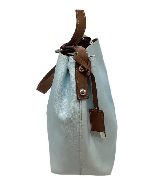 Gianni Notaro（ジャンニ ノターロ）Gianni Notaro (ジャンニ ノターロ) トートバッグ スカイブルーの古着・服飾アイテム