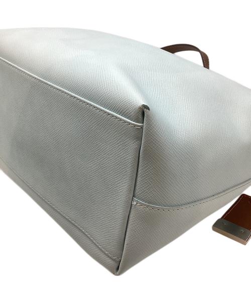 Gianni Notaro（ジャンニ ノターロ）Gianni Notaro (ジャンニ ノターロ) トートバッグ スカイブルーの古着・服飾アイテム