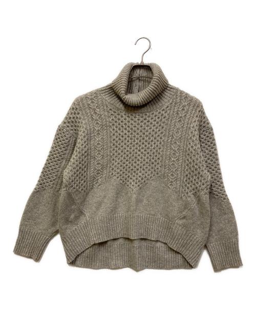 Spick and Span（スピック＆スパン）Spick and Span (スピックアンドスパン) ハミルトンウールタートルネックニット グレー サイズ:SIZE Freeの古着・服飾アイテム
