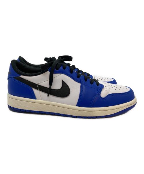 NIKE（ナイキ）NIKE (ナイキ) AIR JORDAN 1 RETRO LOW OG ホワイト×ブルー サイズ:26cmの古着・服飾アイテム
