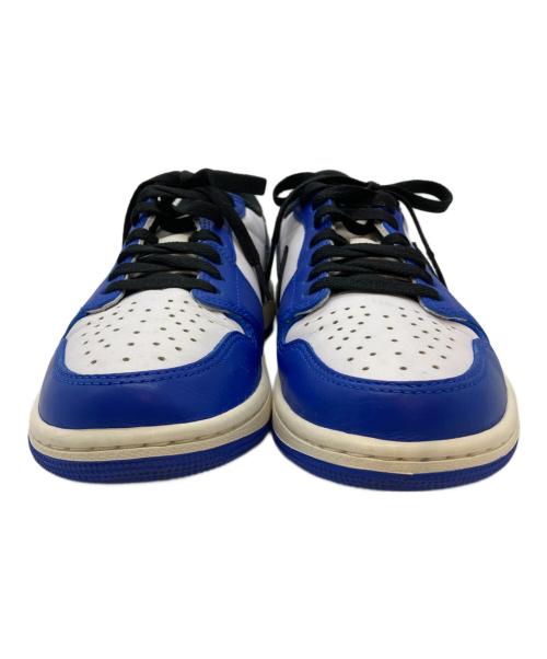 NIKE（ナイキ）NIKE (ナイキ) AIR JORDAN 1 RETRO LOW OG ホワイト×ブルー サイズ:26cmの古着・服飾アイテム