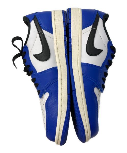 NIKE（ナイキ）NIKE (ナイキ) AIR JORDAN 1 RETRO LOW OG ホワイト×ブルー サイズ:26cmの古着・服飾アイテム