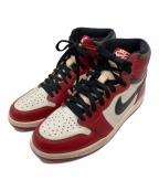 NIKEナイキ）の古着「AIR JORDAN 1 RETRO HIGH OG CHICAGO LOST & FOUND」｜VARSITY RED/BLACK-SA