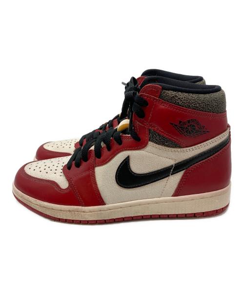 NIKE（ナイキ）NIKE (ナイキ) AIR JORDAN 1 RETRO HIGH OG CHICAGO LOST & FOUND VARSITY RED/BLACK-SAIL-MUSLIN サイズ:26の古着・服飾アイテム