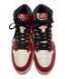 中古・古着 NIKE (ナイキ) AIR JORDAN 1 RETRO HIGH OG CHICAGO LOST & FOUND VARSITY RED/BLACK-SAIL-MUSLIN サイズ:26：36000円