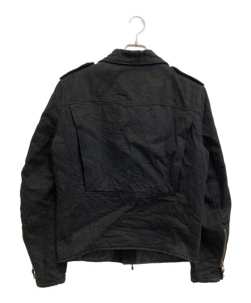 KOJIMA GENES（コジマジーンズ）KOJIMA GENES (コジマジーンズ) ライダースジャケット ブラック サイズ:SIZE Mの古着・服飾アイテム