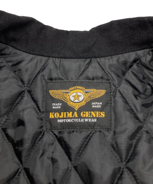 KOJIMA GENES（コジマジーンズ）KOJIMA GENES (コジマジーンズ) ライダースジャケット ブラック サイズ:SIZE Mの古着・服飾アイテム