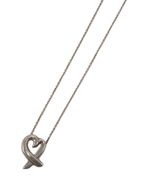 TIFFANY & Co.（ティファニー）Tiffany & Co. (ティファニー) ラビングハートネックレス シルバーの古着・服飾アイテム