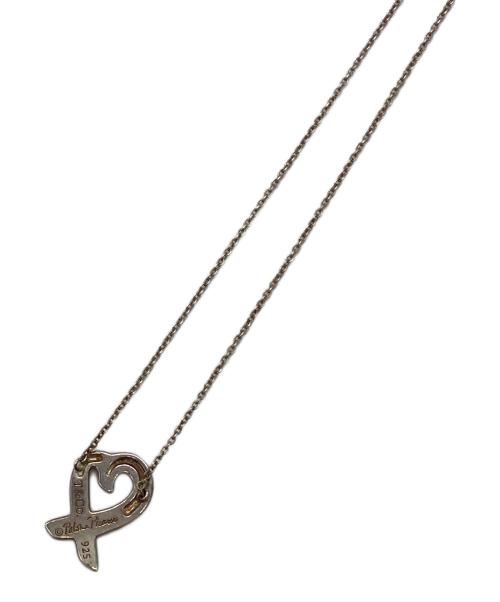 TIFFANY & Co.（ティファニー）Tiffany & Co. (ティファニー) ラビングハートネックレス シルバーの古着・服飾アイテム