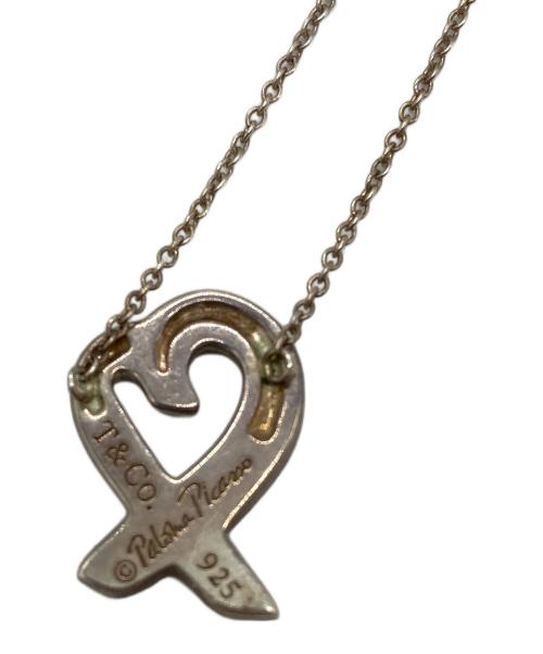 TIFFANY & Co.（ティファニー）Tiffany & Co. (ティファニー) ラビングハートネックレス シルバーの古着・服飾アイテム
