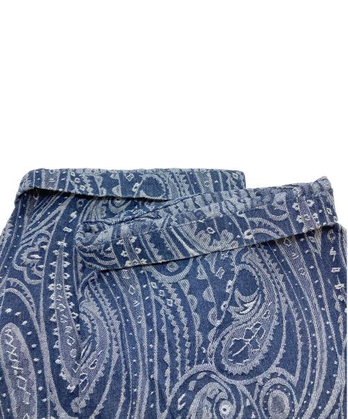 Adam et Rope（アダム エ ロペ）Adam et Rope (アダム エ ロペ) 2タック ワイドルーズ ドカンパンツ インディゴ サイズ:Mの古着・服飾アイテム