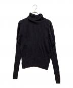 STUDIO NICHOLSONスタジオ ニコルソン）の古着「タートルネックニット」｜ネイビー