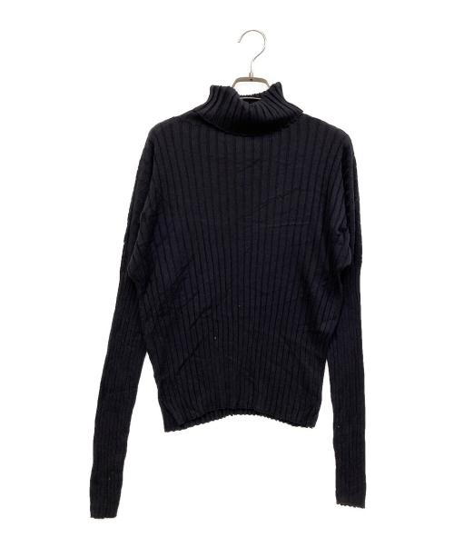 STUDIO NICHOLSON（スタジオ ニコルソン）STUDIO NICHOLSON (スタジオ ニコルソン) タートルネックニット ネイビー サイズ:SIZE 2の古着・服飾アイテム