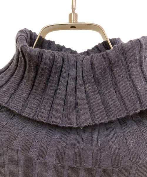STUDIO NICHOLSON（スタジオ ニコルソン）STUDIO NICHOLSON (スタジオ ニコルソン) タートルネックニット ネイビー サイズ:SIZE 2の古着・服飾アイテム