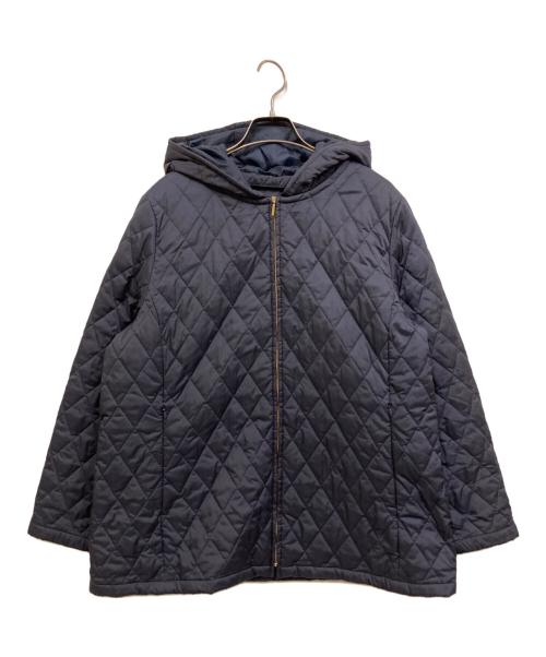 INDIVI（インディヴィ）INDIVI (インディヴィ) キルトショートコート ネイビー サイズ:SIZE 13の古着・服飾アイテム