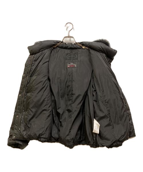 UNTITLED（アンタイトル）UNTITLED (アンタイトル) フォックスファー付きダウンジャケット ブラック サイズ:4の古着・服飾アイテム